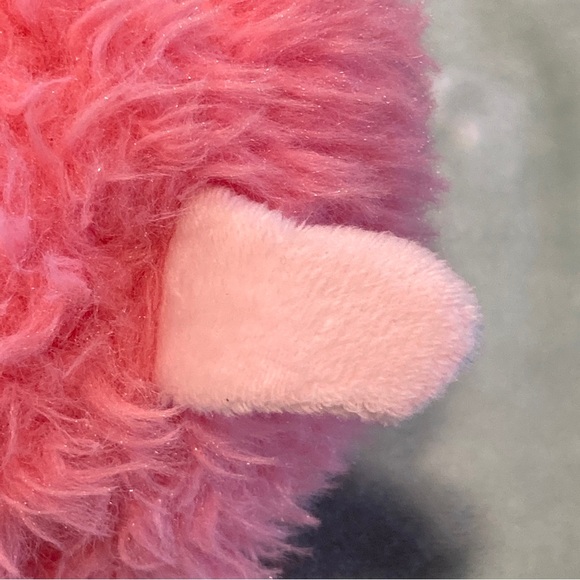 Spark Create Imagine Llama Alpaca Plush Rattle Chimes 11” Baby Toy Stuffed Pink - Picture 8 of 9